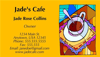 Business Card - Cafe