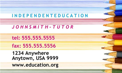 Business Card - Education